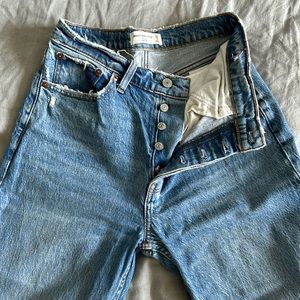 Abercrombie “The Dad” high rise Jeans